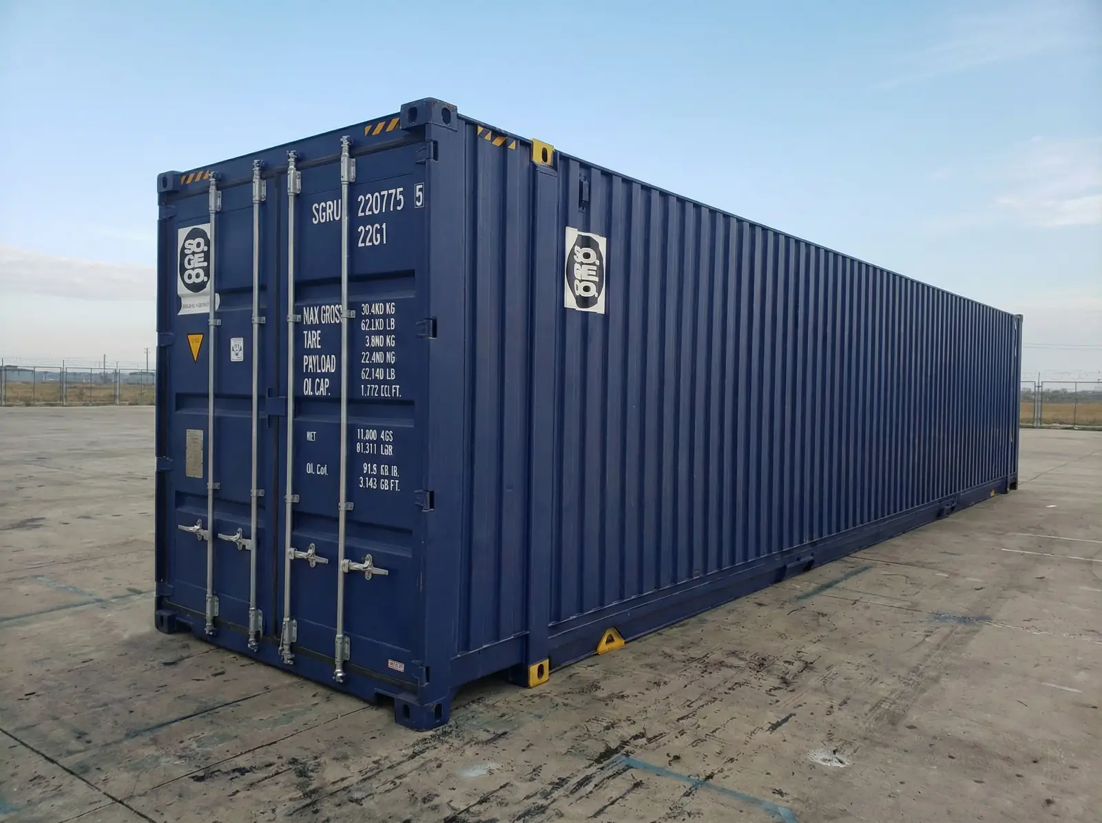45ft Pallet Wide High Cube Containers